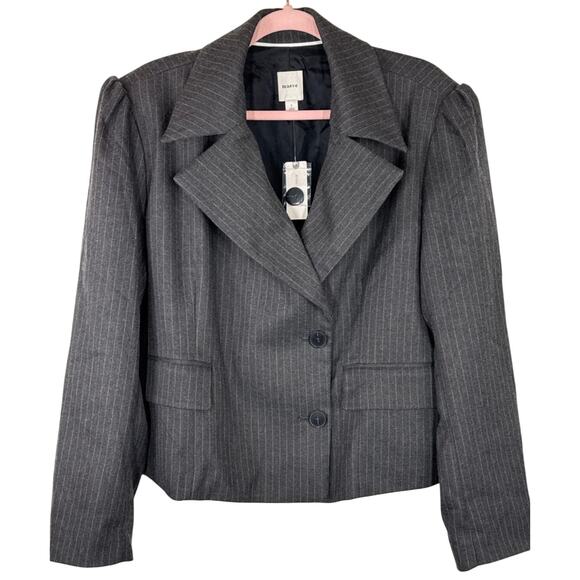 Anthropologie Maeve 80s Boxy Blazer Jacket, Size Large, New with Tags - Picture 2 of 14